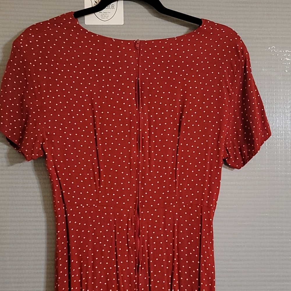 Vintage Red Dress - Picture 4 of 4